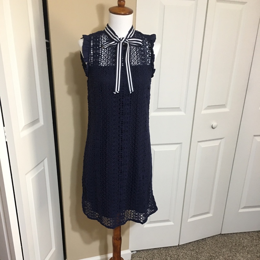 Blue dress